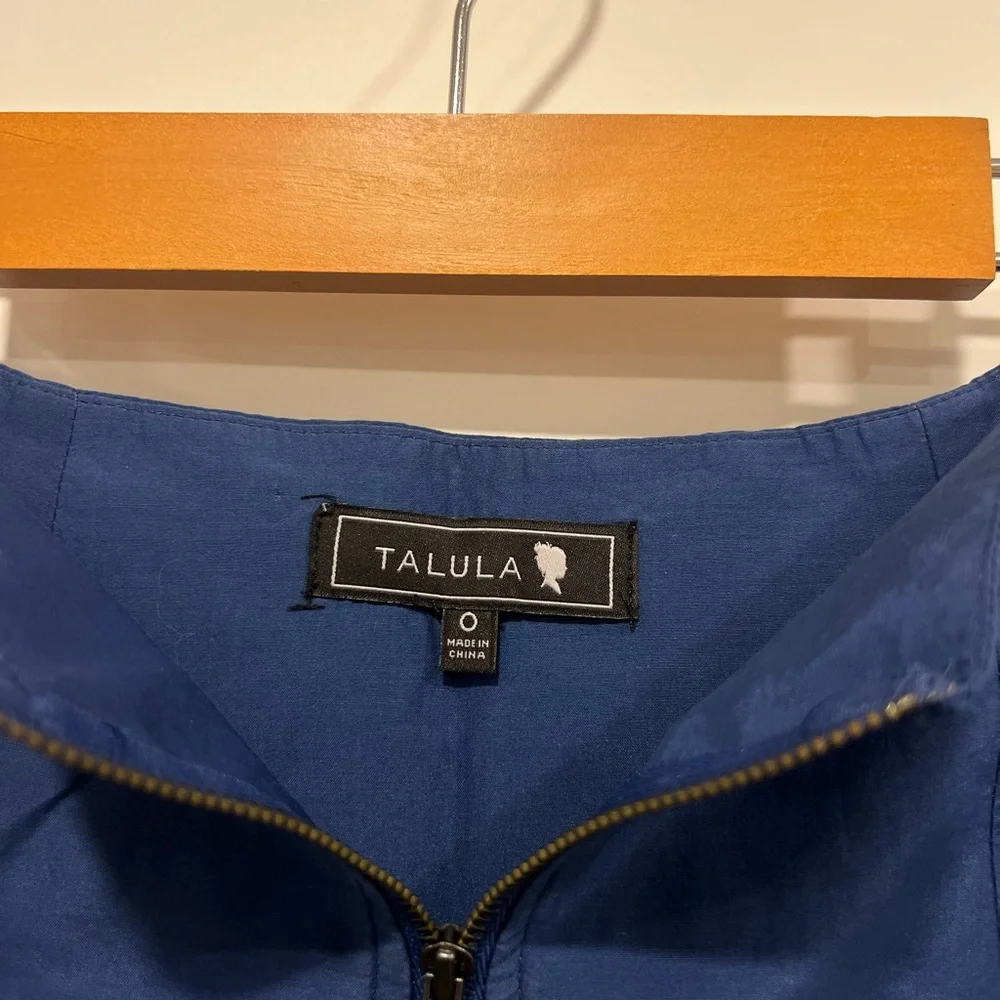 Talula Navy Layered Mini Skirt - Picture 3 of 9